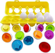 Ovos de Encaixe Montessori – Coordenação e Lógica