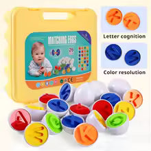 Ovos de Encaixe Montessori – Coordenação e Lógica