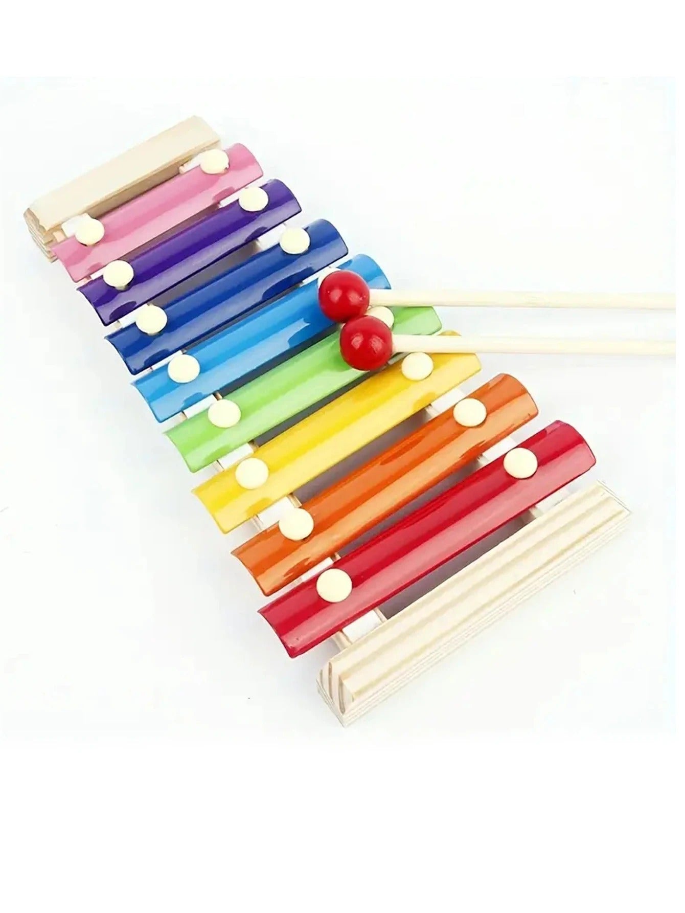 Xilofone Infantil de Madeira Colorido – Brinquedo Musical Educativo Montessori