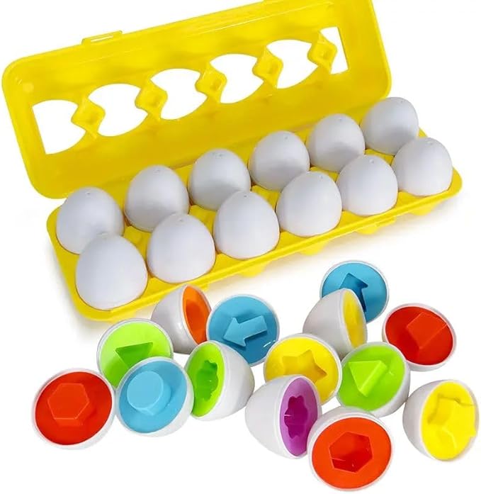 Ovos de Encaixe Montessori – Coordenação e Lógica