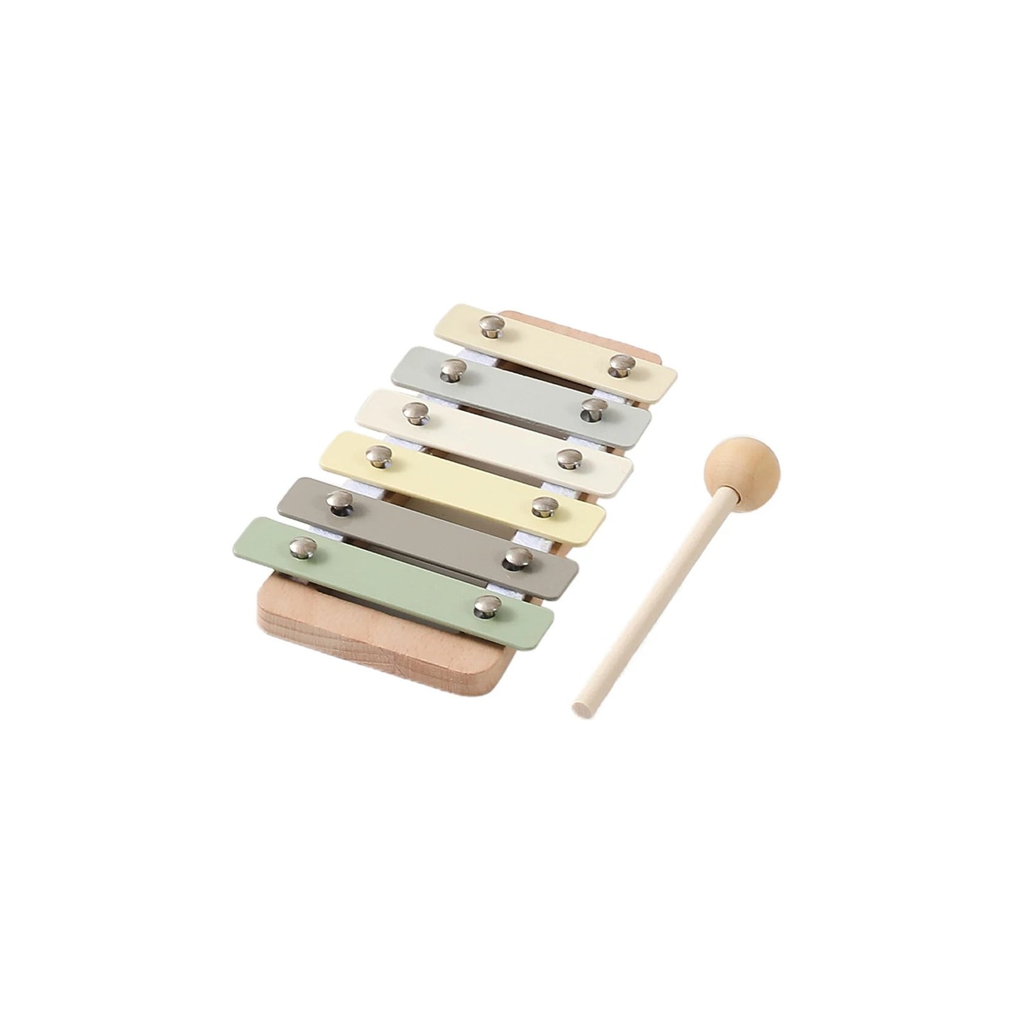 Instrumentos Musicais Montessori – Kit de Madeira para Estímulo Sensorial